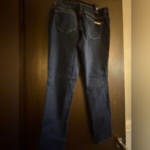 Michael Kors Jeans Womens 4 Blue Slim Leg Denim Pocketed Casual Pants